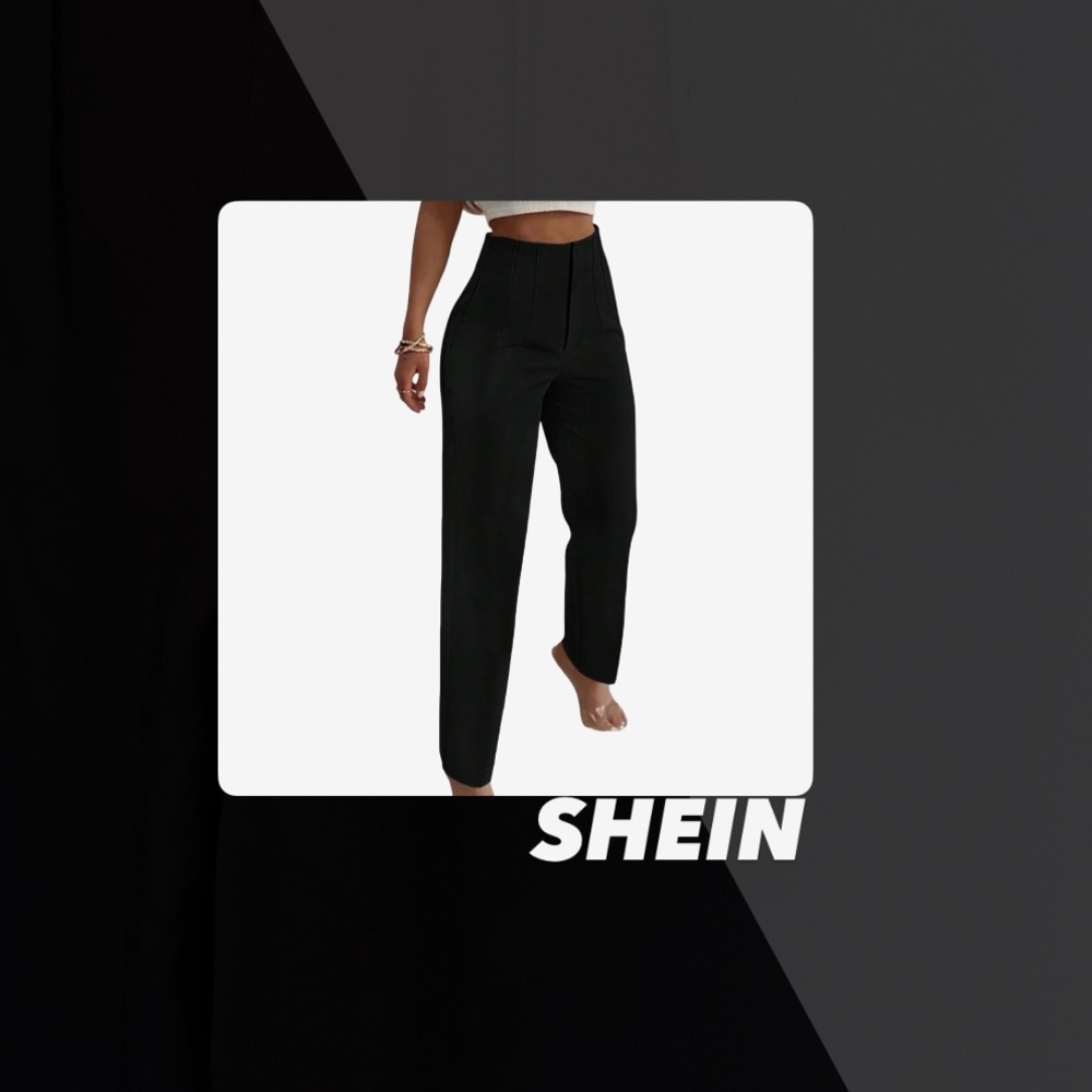 EUC SHEIN Pleated Skinny Pants